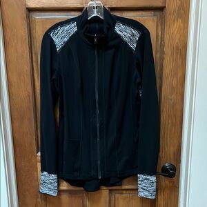 Cabi Women's Black and Gray Jacket Med